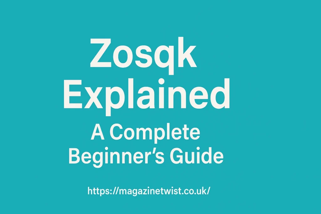 The Origins and Meaning of Zosqk