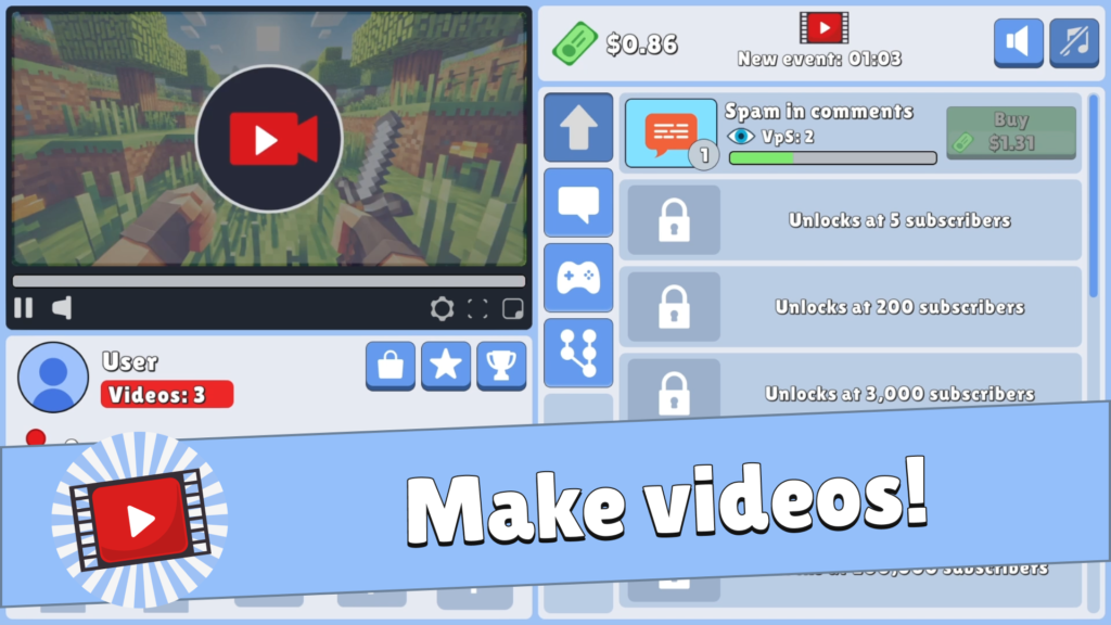Tube Clicker as a Creative Outlet