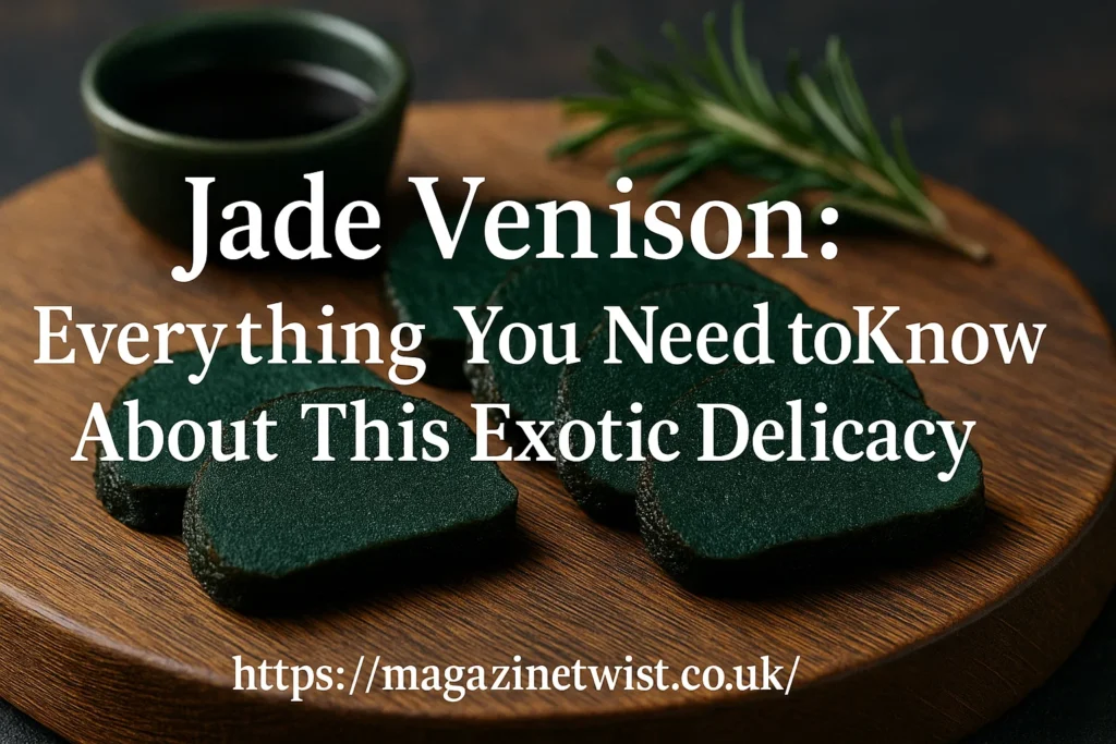 The Future of Jade Venison in Fine Dining