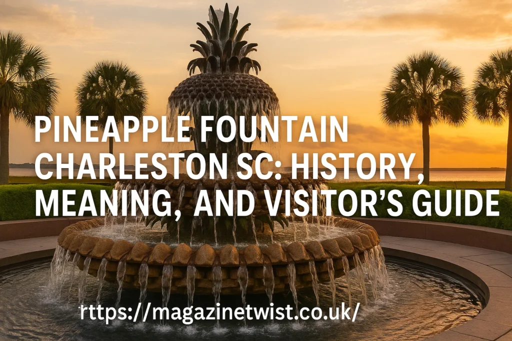 Conclusion: Why the Pineapple Fountain Is a Charleston Must-See